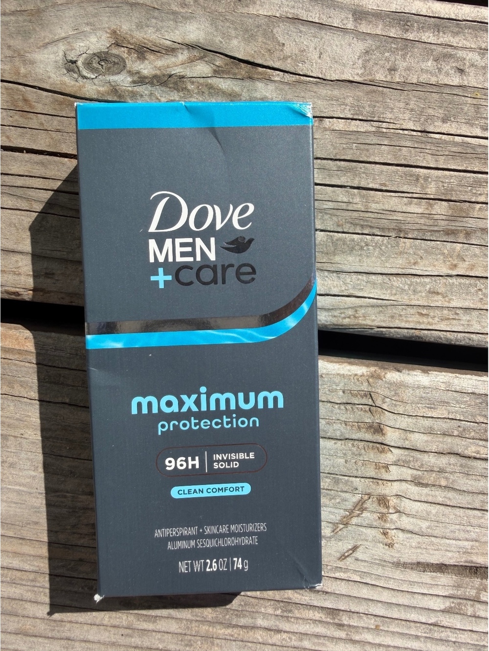 Dove Men+Care Maximum Protection 96H Invisible Solid Antiperspirant Stick